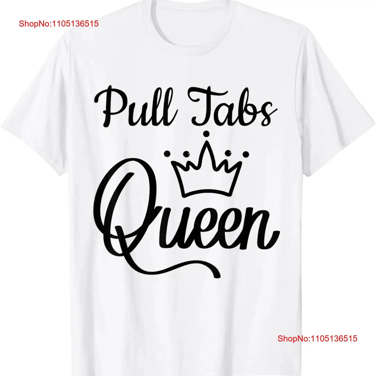 

Funny Saying Pull Tabs Queen Bingo Joke Sarcastic T Shirt vintage Washed designer clothes Casual homme Top For Everyday Wear 5XL різнокольоровий