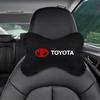 Car interior stickers Universal Breathable Plush Car Seat Cushion Cover Car Headrest For Toyota Corolla Camry C-hr Rav4 Yaris
