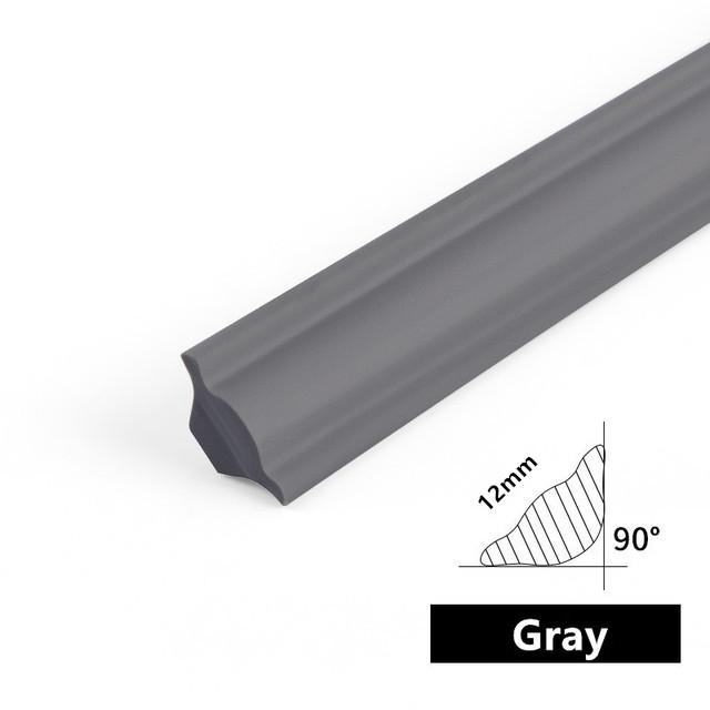 5M 3D Foam Ceiling Decor Edge Strip Corner Line Sticker Waterproof Self Adhesive Living Room Border Corner Beautification Line
