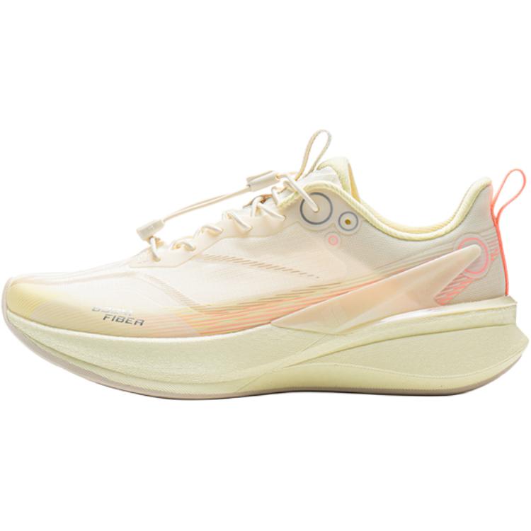 Li Ning Children Red Rabbit 8 Pro Comfortable Fashion Shock Absorption Rebound Breathable Support Low Top Running Shoes Kids Running Shoes YKFV154-4