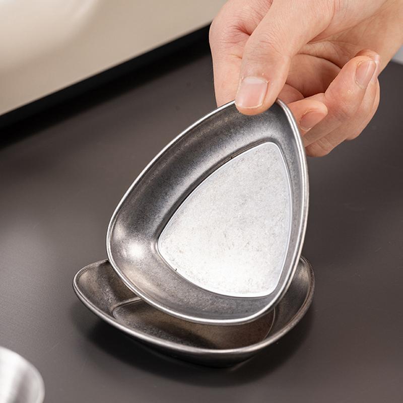 Coffee Bean Tray Loose Leaves Tea Vessel Single Dose Measuring Tray Coffee Bean Measuring Container Stainless Steel Dosing Tray