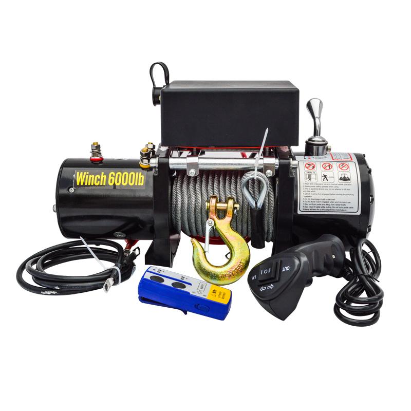Small Electric Winch for Warehouse Use 9500lbs Pull Capacity for Boat Car 12V 24V 48V 4x4 Anchor for Car Warehouse Use