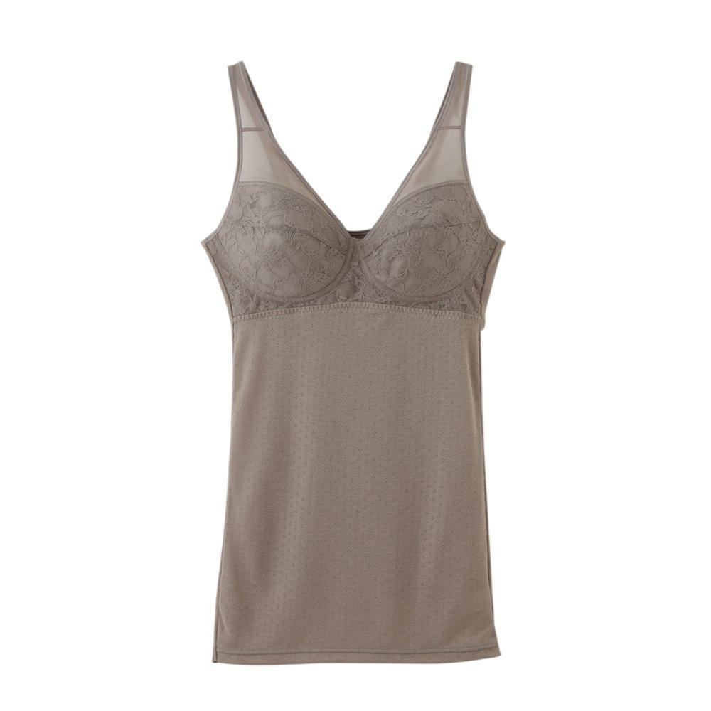 

Gunze EN2017H Lightweight Camisole Bra New Veil Size M Women s Inner, Brown,