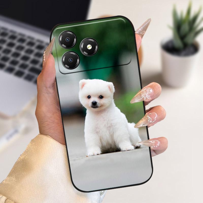 Phone Case For ZTE Blade A36 BladeA36 Fashion Cartoon TPU Soft Silicone Back Cover For Nubia A36 4G Z2472 Camera Protective Capa