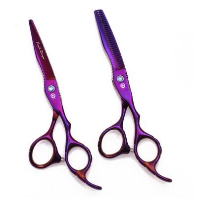Professionelle Friseurschere 6 "Japan Gold Edelstahl Haarschneideschere Effilierschere Haarschere Z1011