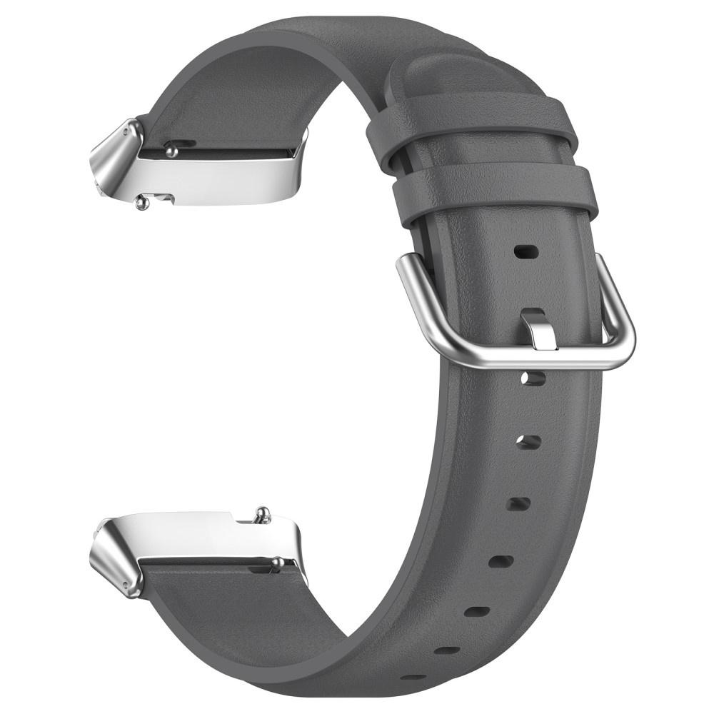 Leather Strap for Xiaomi Redmi Watch 3 Active, Gray