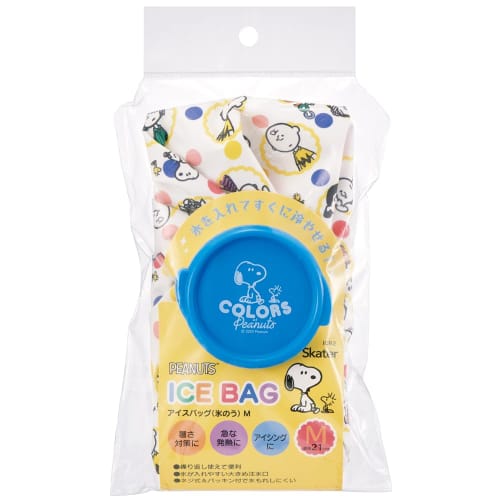 skater ice bag m ice bag snoopy colors 21cm icb2-a