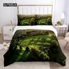 Good Morning Duvet Cover Set Microfiber Coffee Rose Cozy Breakfast Twin Bedding Set Double Queen King Size 2/3pcs Quilt Cover