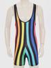 Costume da bagno intero da uomo senza maniche slim fit fitness palestra body sportivo uomo abbigliamento da surf