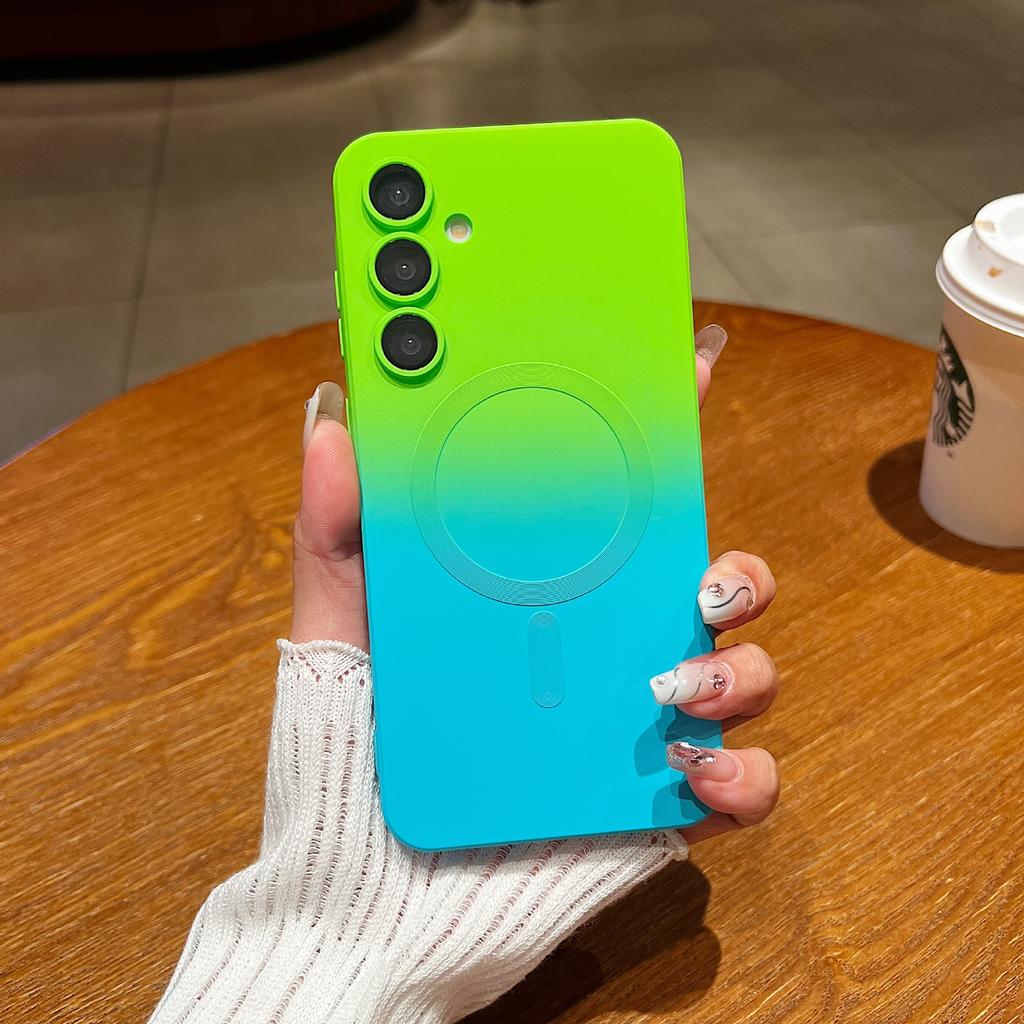 Applicable to Samsung A57 mobile phone case A36 magnetic suction A37 gradual change A17 matte A07 anti-drop A56 protective case A36