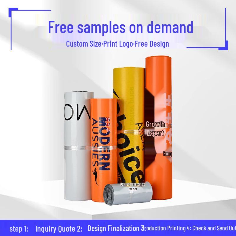 Large Colored Waterproof Courier Bags for E-commerce and Clothing