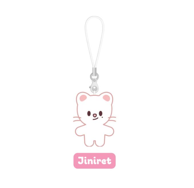 Stray Kids 2025 Fanmeeting [SKZ 5’CLOCK] Official SKZOO Micro Keyring – Character Plush Keychain