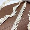 2cm wide Elastic Cotton Ribbon Lace, Cluny Cotton Lace Trim Ribbon for Garment, Dress, Bra, Underwear, DIY Sewing