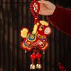 2026 Chiense New Year Decoration Spring Festival Supplies Horse Door Pendant Tet Decoration Hanging Ornament