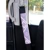 Car Seat Belt Shoulder Pads, High-End Ethnic Style, Anti-Neck Strangulation, New Style, Breathable and Soft Safety Belt Protectors