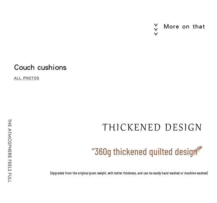 2024 Non-Slip All-Cotton Sofa Cushion Cover for Solid Wood Sofa - Four Seasons Universal Design