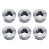 Rear Sprocket Nut Kit M10x1.5mm Gray For Aprilia RSV RSV4 1000R Factory 2004-2016