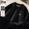 JEEP SPIRIT Men's Loose Fit Fleece Lined Hoodie