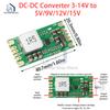 DC-DC 3-14V To 5V/9V/12V/15V MP3429 Boost Power Module Lithium Battery Booster Module 21A Peak Input Step Up Power Supply