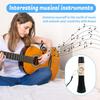 Kazoo Flute Accompaniment Wind Instrument Music Toy with Lanyard PP Material Storage Bag Suitable