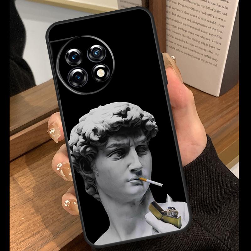 Greek Aesthetics Plaster statue art Case For OnePlus Nord 5 CE 2 3 4 Lite N20 N30 OnePlus 15 R 13R 12R 10T 13T 10 11 12 13 Cover
