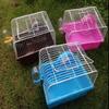 Portable Single-Layer Villa Hamster Cage - Small Pet Carrier