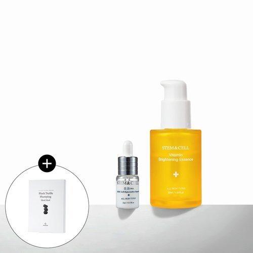 

Cherem Whitening Wrinkle Set 2-piece set (Stem & Cell Mimicel 5ml + Vitamin Essence 30ml + 5 Mask Packs)_636891