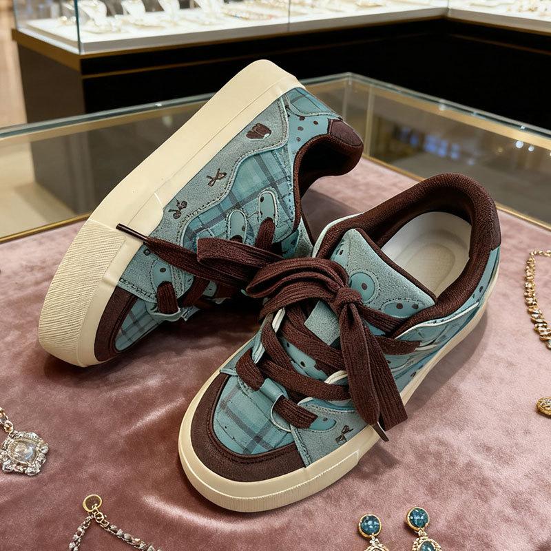 

Platform Sports Casual Shoes Children s 2025 Autumn New Popular Versatile Lightweight Platform Dad Shoes Board Shoes Women s Shoes 35