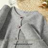Women's Colorblock Pure Wool Cardigan