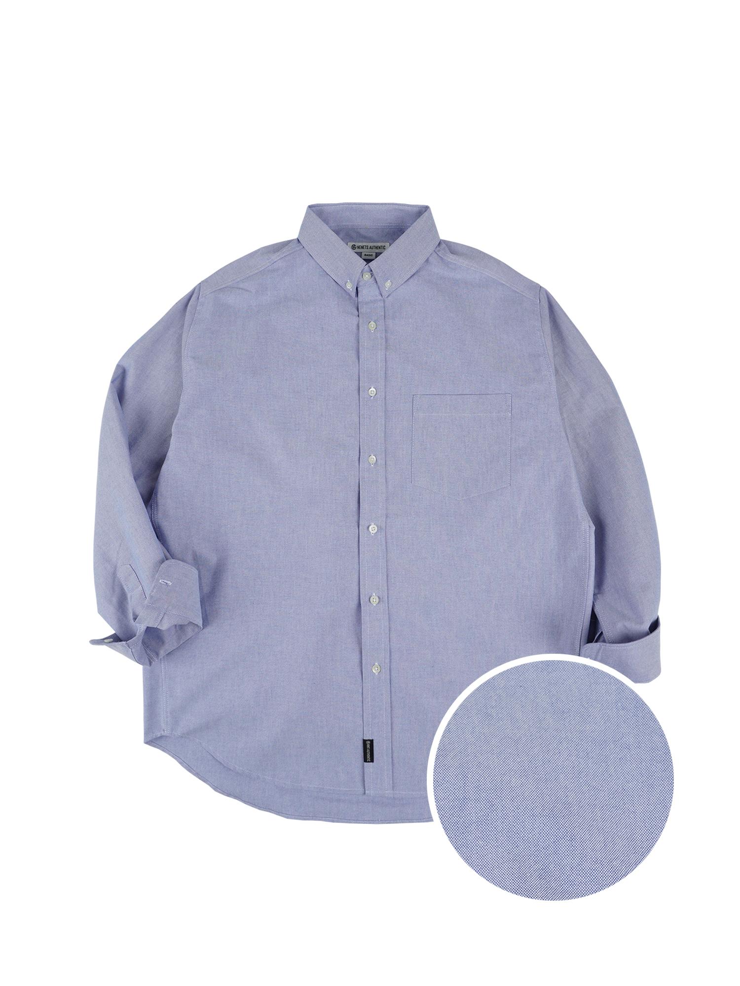 Nenets Authentic Buttondown Overfit Oxford Shirts Skyblue Skyblue/Basic(M)