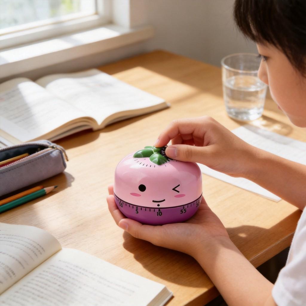 Animal Cartoon Mechanical Timer Kids Learning Time Management Toy With Children Gift