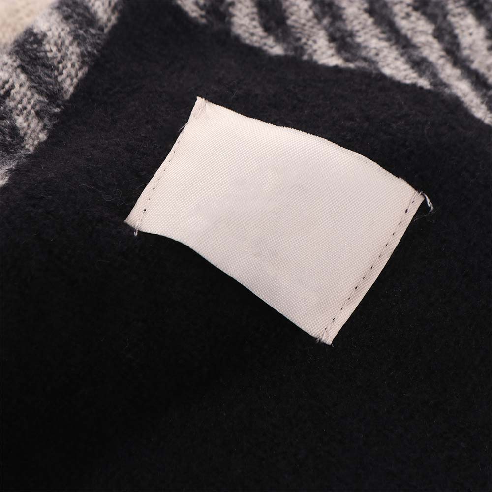 Korean Striped Plaid Scarf Casual Checkered Scarf Fashion Winter Men's Scarf  Males