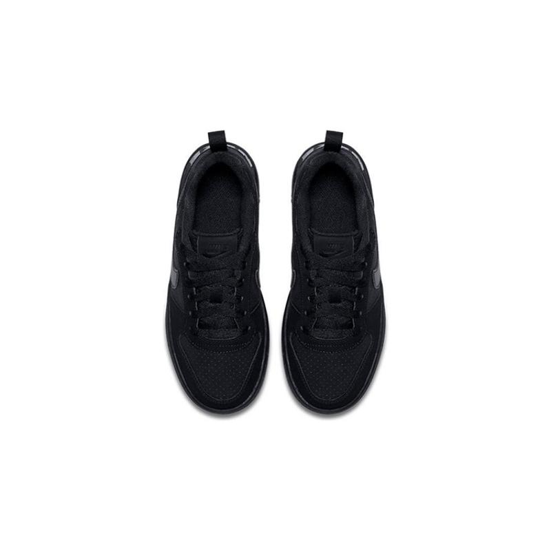 Nike Court Borough Low Shoes Black GS Sneakers 839985-001
