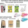 Mini Bag Sealer,tomicy 3pcs Bag Sealer, Hand Pressure Mini Heat Sealing Machine Impulse Sealer Seal Packing Plastic Bagsmini Food Sealer For Plastic B