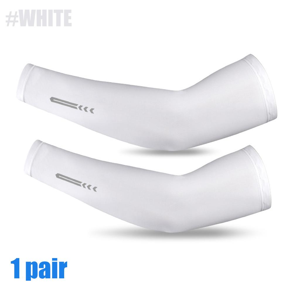 1 Paar Damen Kühlende Armstulpen Überzug Radfahren Laufen UV Sonnenschutz Outdoor Herren Nylon Kühle Armstulpen Zum Verbergen von Tattoos