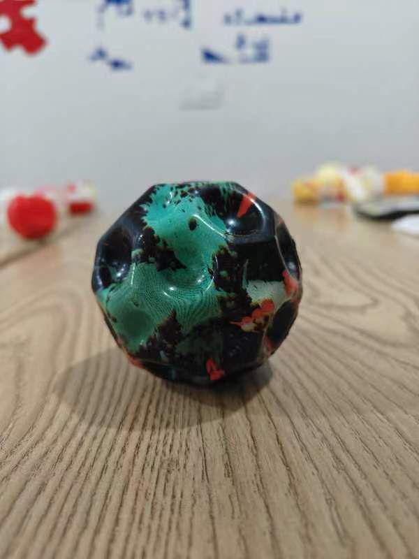 Balle Rebondissante Élastique Camouflage - Jouet Décompression Haute Élasticité pour Jeu Extérieur pour Garçons et Filles