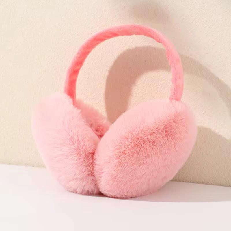 Foldable Ear Protect Women Custom Faux Fur Keeping Warm Winter Outdoor Thicken Earmuffs
