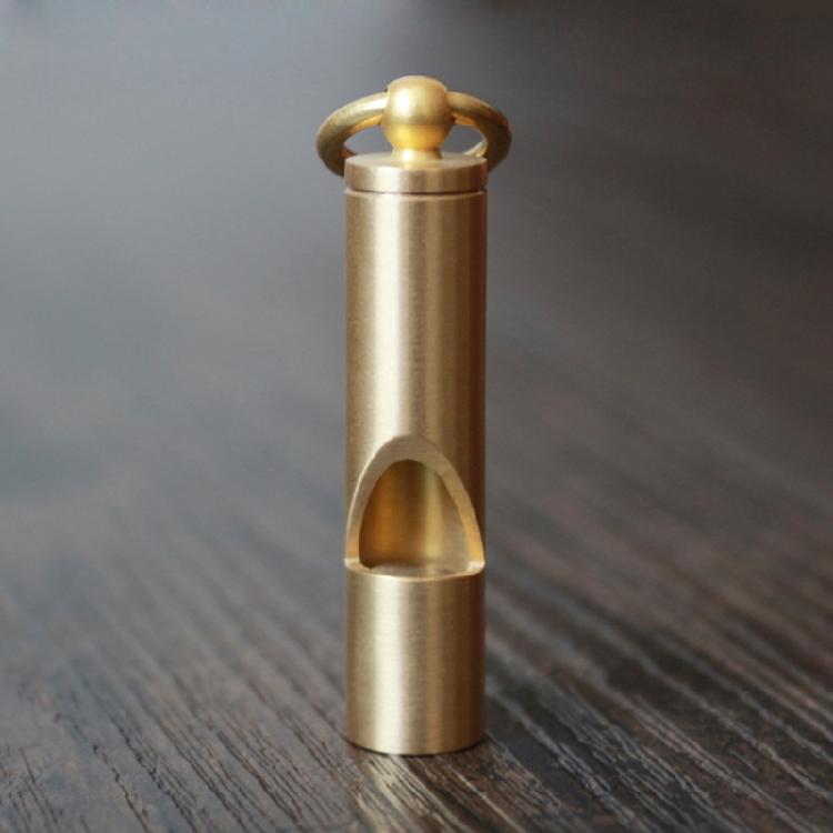 Brass Whistle Pet Bird Behavior Training Tool for Dog Pigeon Parrot Dove
