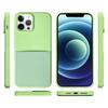 Wallet Cases For iphone 7 8 Plus X Xs Max XR Liquid Silicone Case For iphone 14 13 12 11 Pro Max Mini With Card Holder Cover Funda