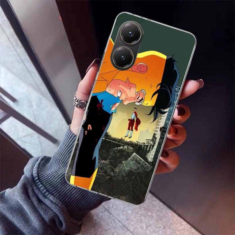 

Cool I-Invincible Phone Case For Xiaomi Poco X7 X6 X5 Pro F7 Ultra Redmi 15C 15 13 13C 12 12C 10 10A 10C 9 9A 9C 9T Shell Poco X Xiaomi Poco X5 Pro