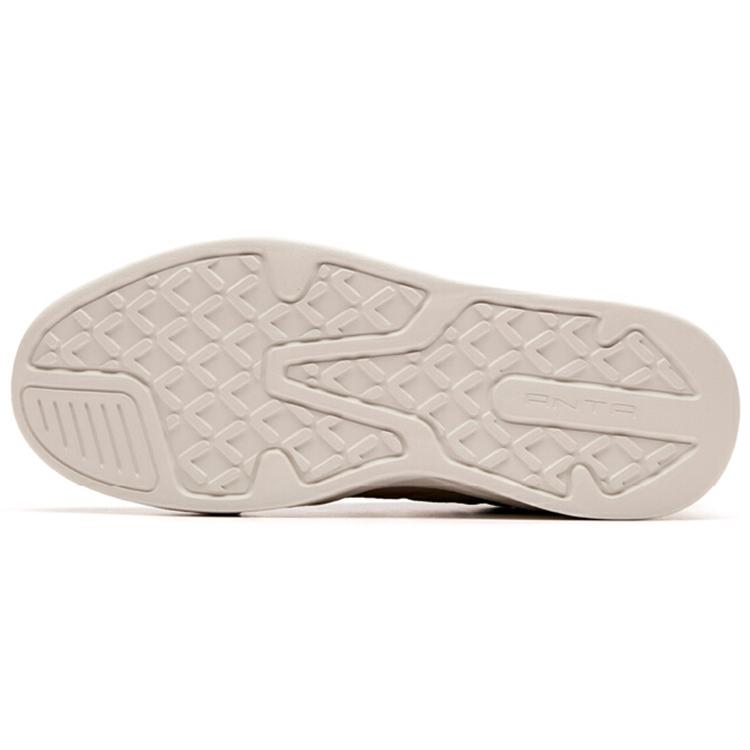 Anta Life Collection Slip Resistant, Abrasion Resistant, Lightweight Low Top Skateboard Shoes Men's Black Gray 112018041-3
