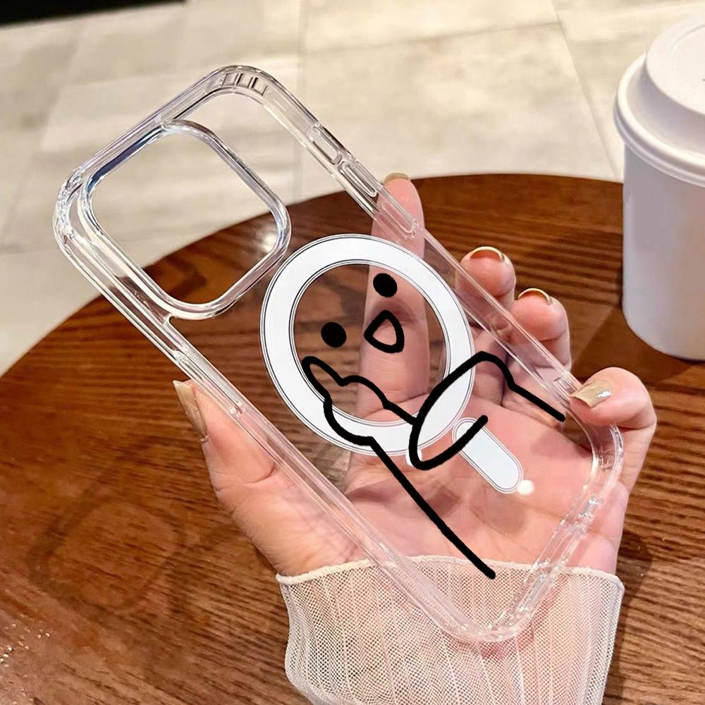 Magnetic Phone Case for iPhone 12 14 16 17 Pro 17 16 15 14 13 12 Pro Max  12 13 14 15  16 High Quality Shockproof Shell Full Protection Cute Style