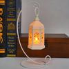 Retro Desktop Led Lamp, Creative Hexagonal Wind Lamp, Portable Candle & Horse Lamp, Atmosphere Decoration Gift