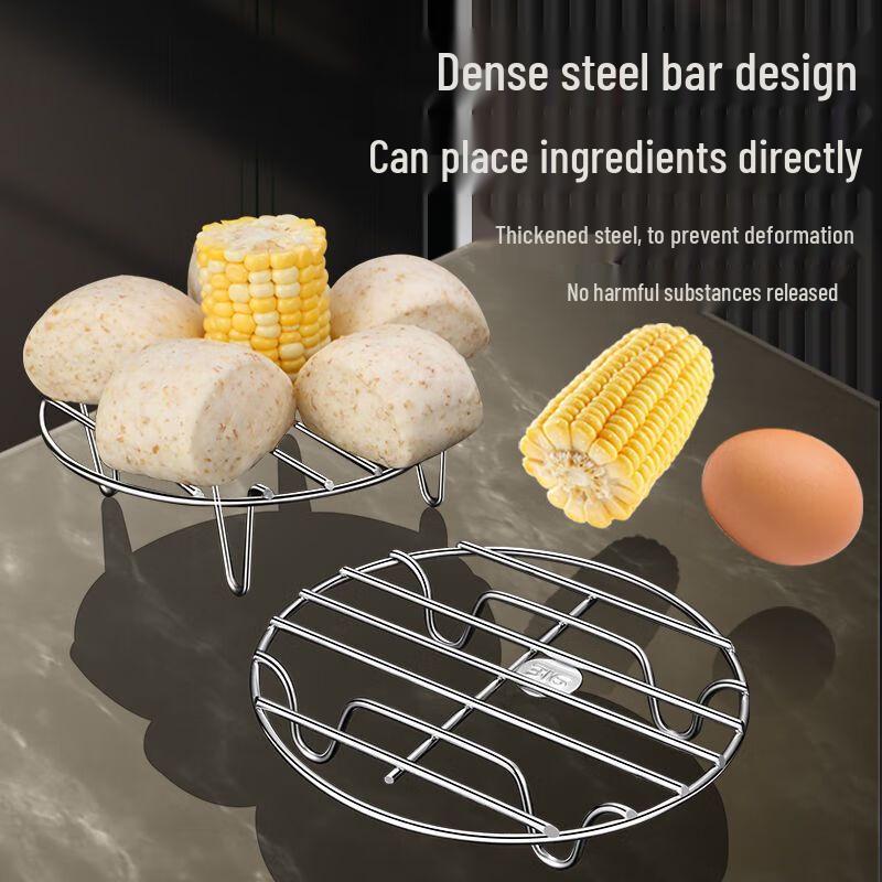 Zhaoran Food-Grade 304 Stainless Steel Steamer Basket
