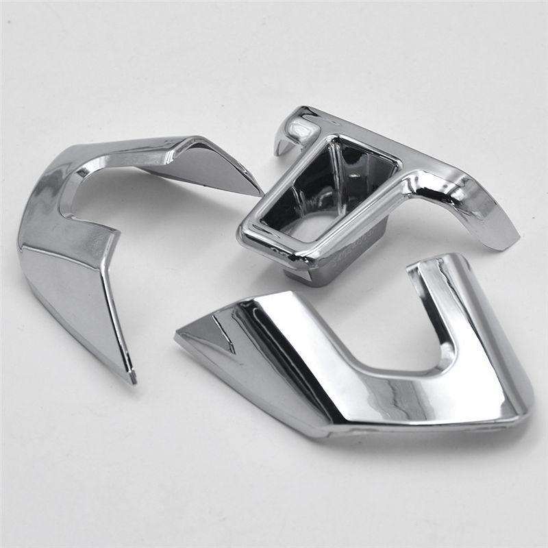 Durable-ABS Chrome Car Steering Wheel Decoration Cover Trim Sticker Fit For VW GOLF POLO JETTA MK5 MK6 Bora Accessories