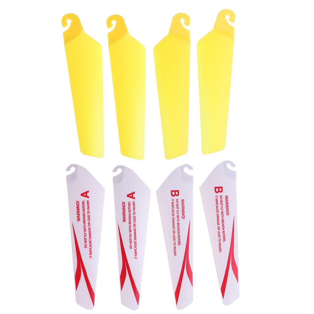 Für Copter Leichte 9cm Blattpropeller für Fernsteuerungs-Helikopter Flugzeuge A B Lüfterblätter Propellerblatt Set