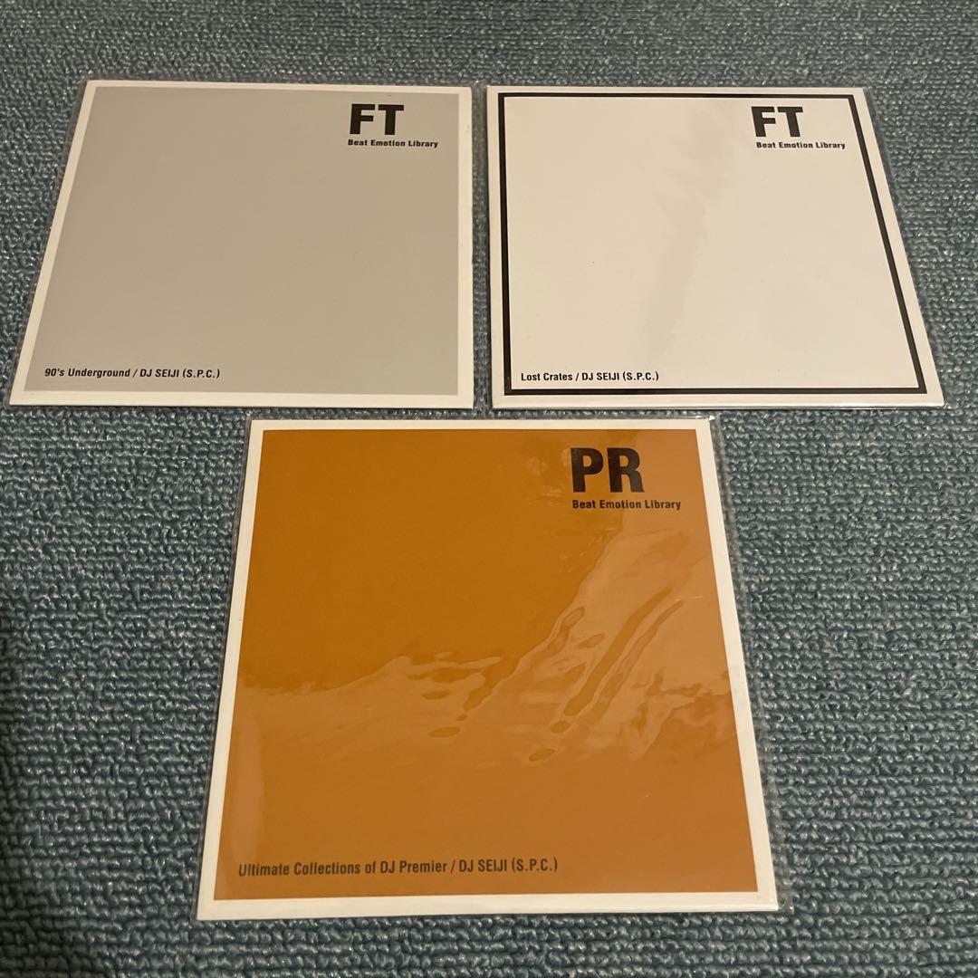 

[USED] DJ SEIJI (S.P.C.) mix CD 3 disc set hiphop