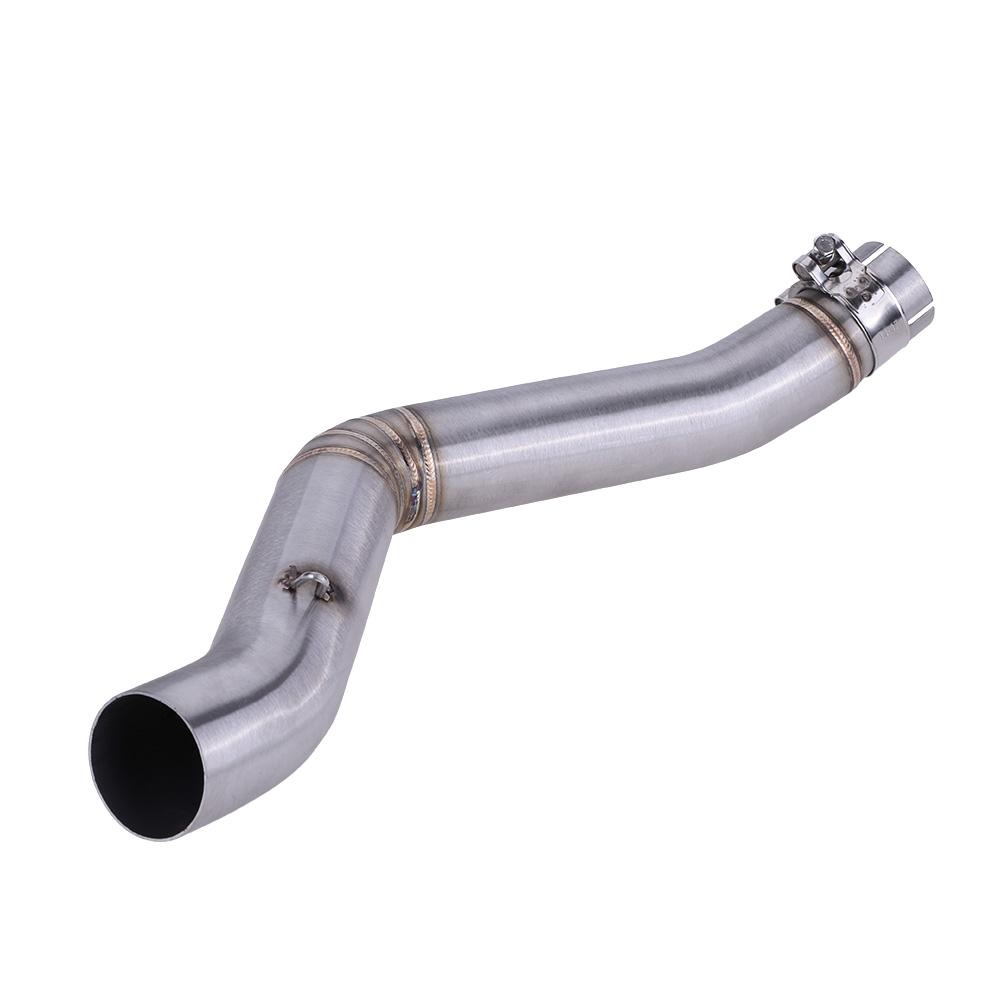 Motorcycle Modification Exhaust Vent Middle Link Pipe for   TRK 502