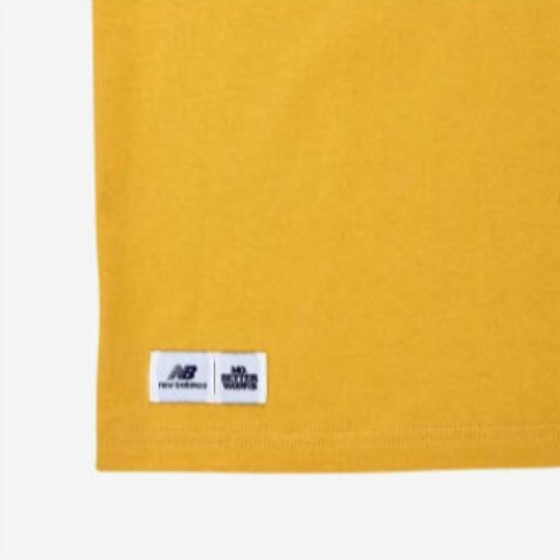 New Balance Half Club  Nbneb2l213 Ye Nb X Mbw Ii Swim Short Sleeve Tee