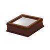 BCW Baseball Holder Mahogany Wood Base